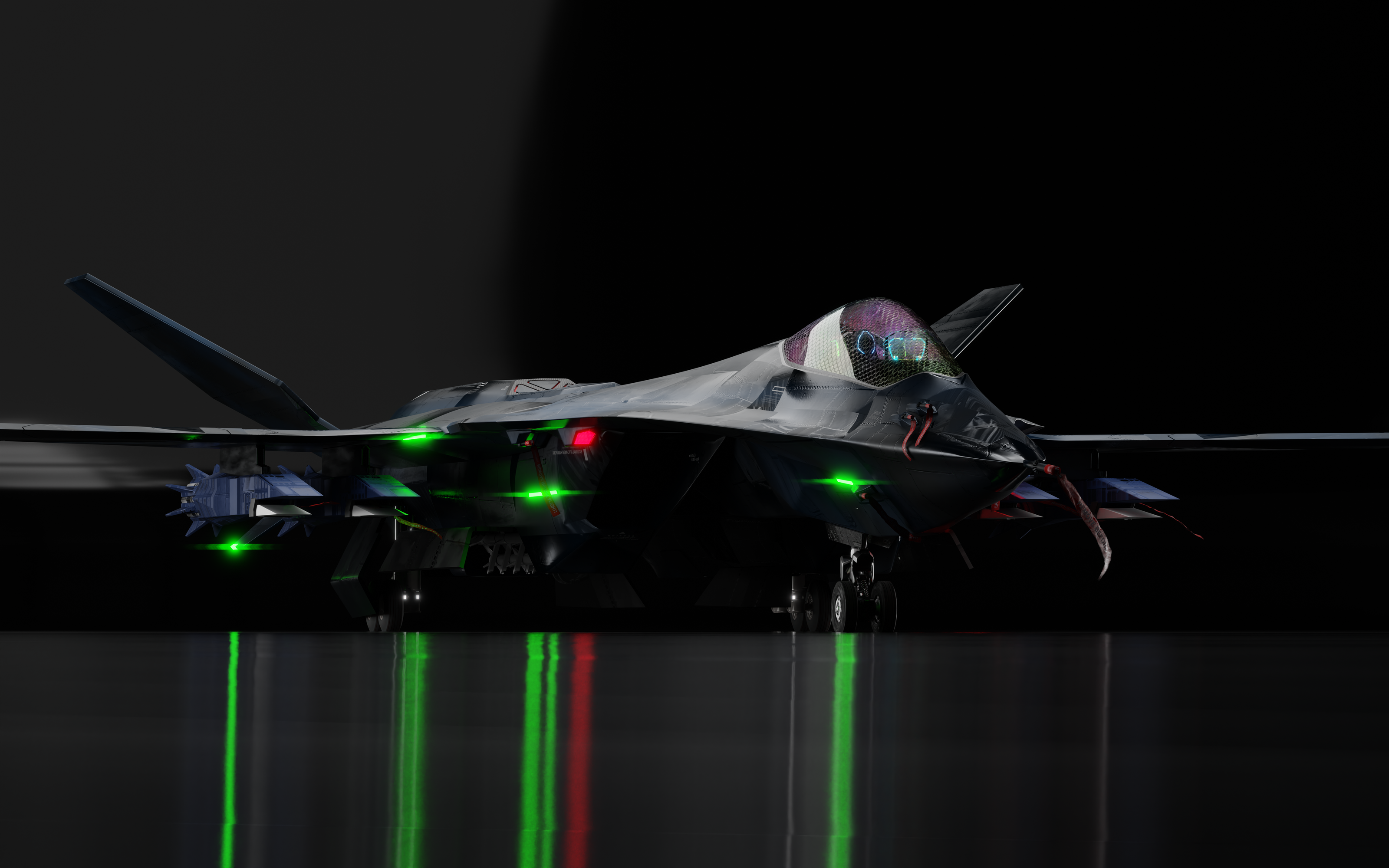 VF-01 Pegasus aircraft render.